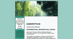 Desktop Screenshot of korepetycje.naszywki.com.pl